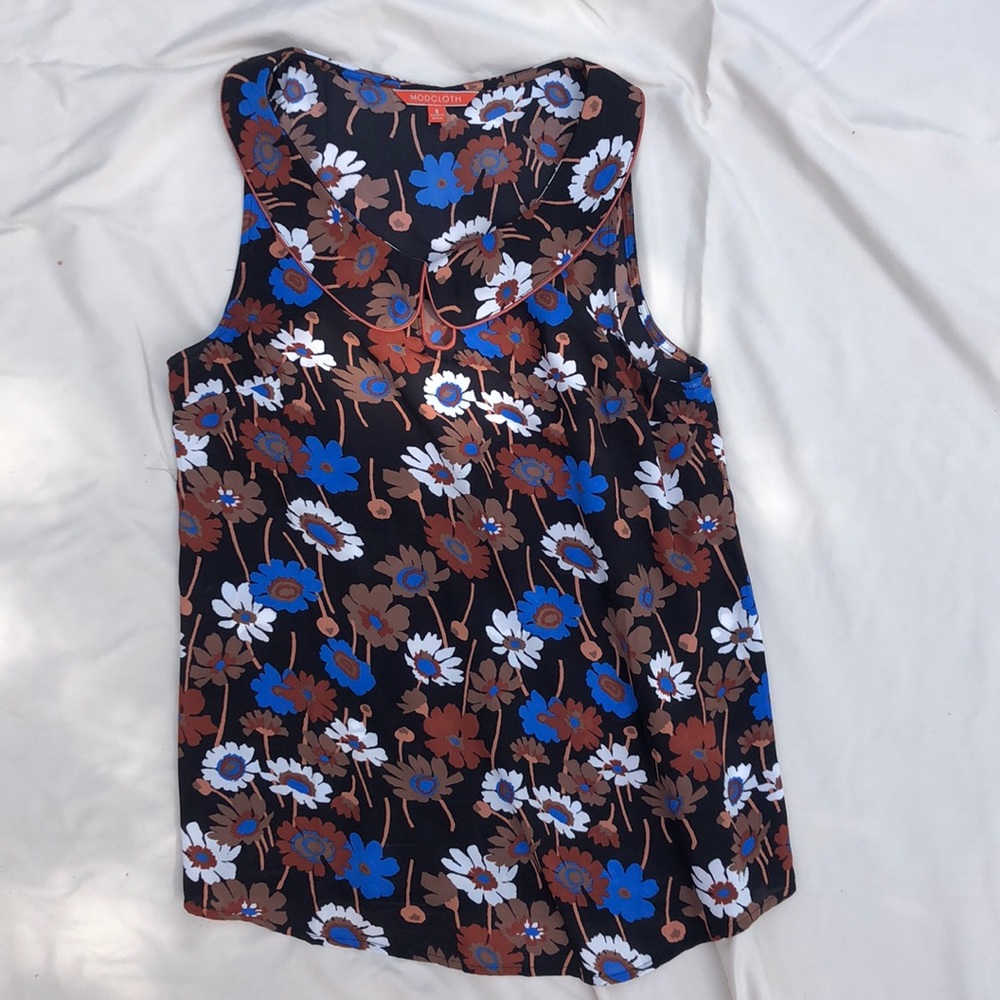 NWOT ModCloth floral tank